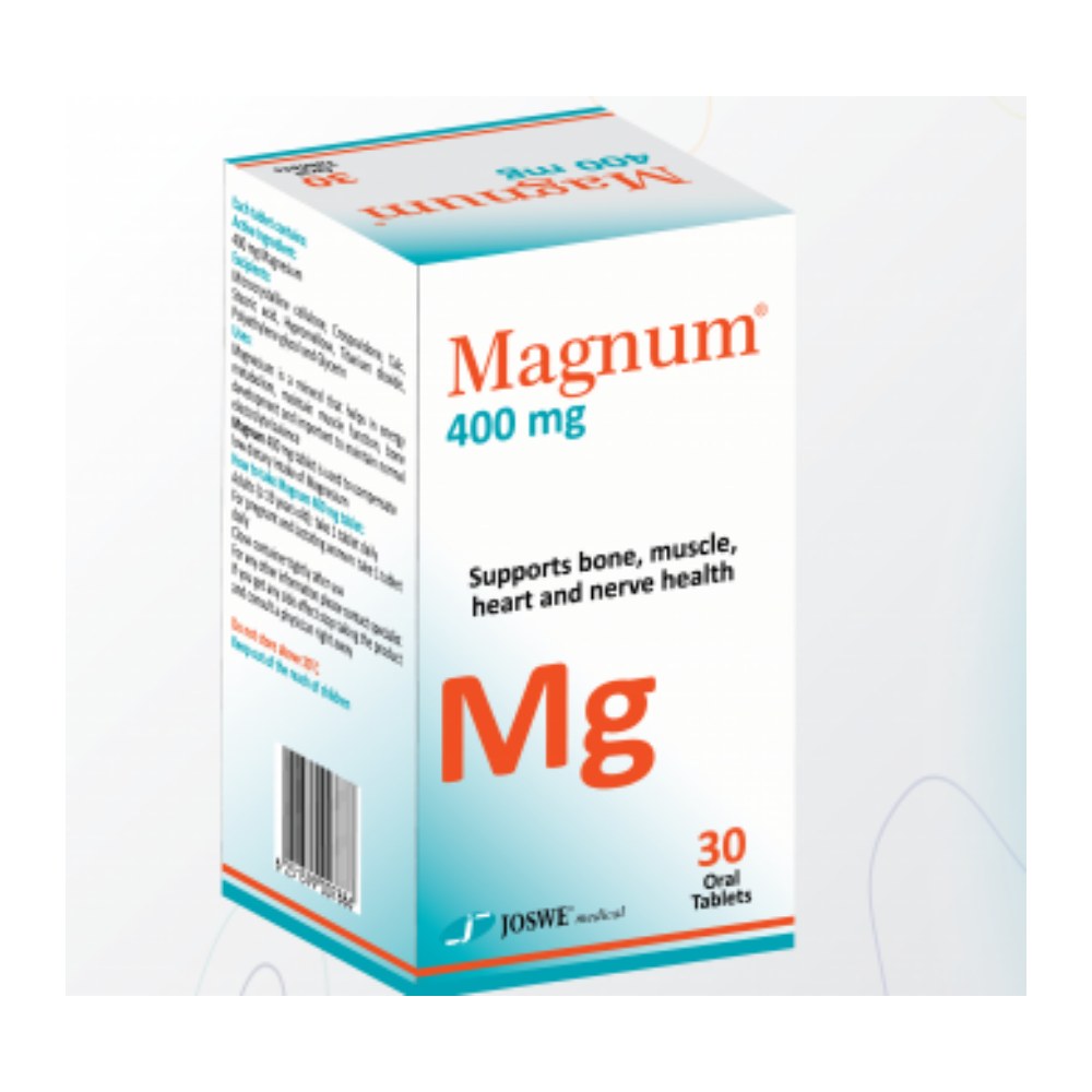 Magnesium 400mg 30 Tablets